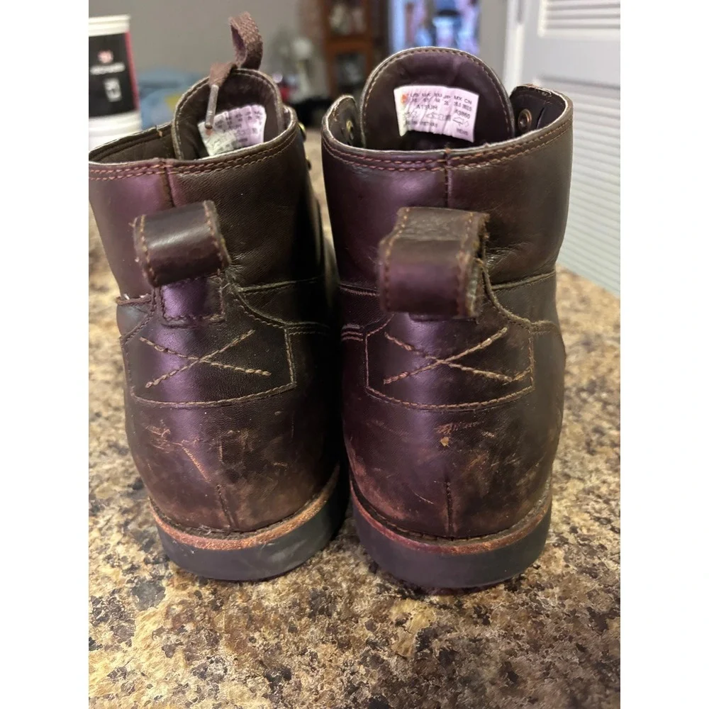 Timberland Larchmont II Waterproof Chukka Boots Mens 10 Brown Leather